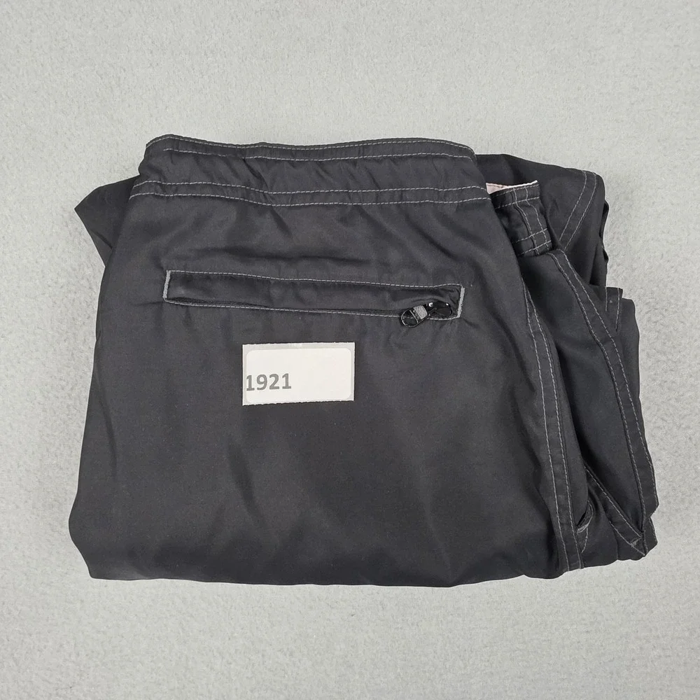 VINTAGE‎ Gap Pants Womens Large Black Pink Baggy Paratrooper Wide Leg Floral 90s - Picture 16 of 16